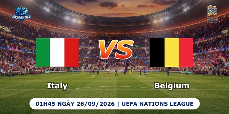 Italy vs Belgium